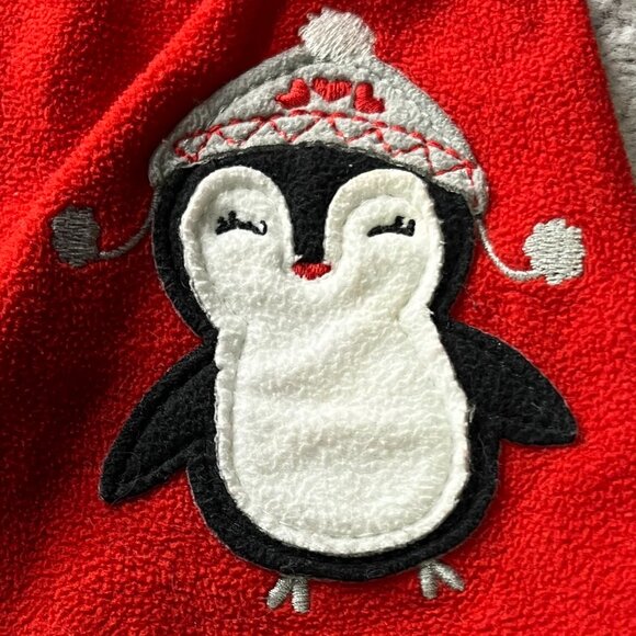 Carter's Girls 3-6 months hooded Fleece sweater - Picture 2 of 5